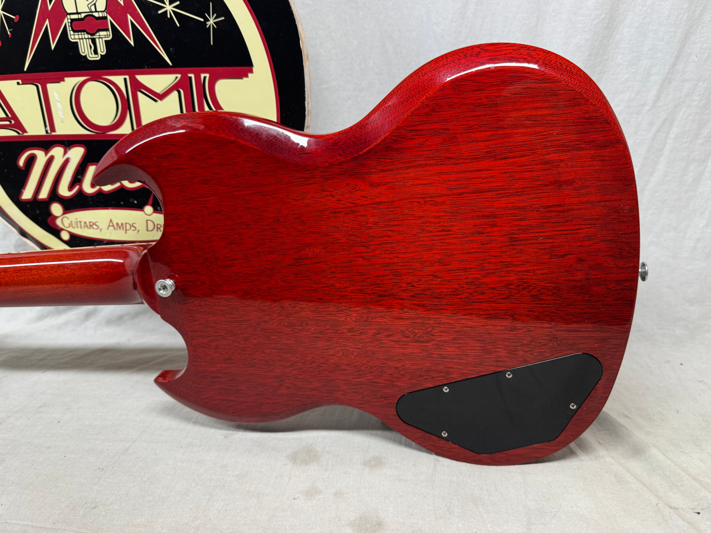 Gibson SG61V00VENH1 SG Standard '61 Maestro Vibrola Guitar with Case 2024 - Vintage Cherry