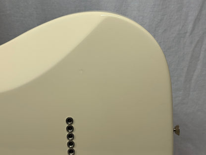 Fender Limited Edition American Standard Telecaster with Matching Headstock Guitar + Case 2016 - Olympic White / Rosewood fingerboard