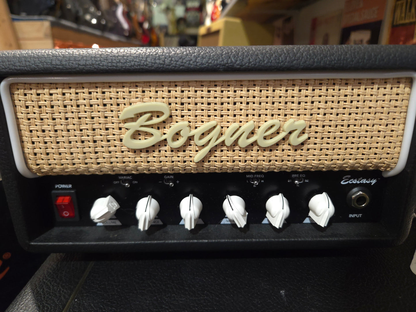 Bogner Ecstasy Mini 30-Watt Solid State Guitar Amp Head 2021 - Present - Black