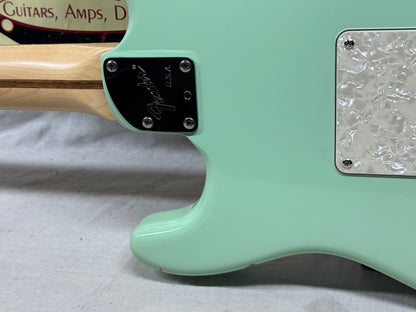 Fender USA Jeff Beck Stratocaster Guitar with Case 2015 - Surf Green / Rosewood fingerboard