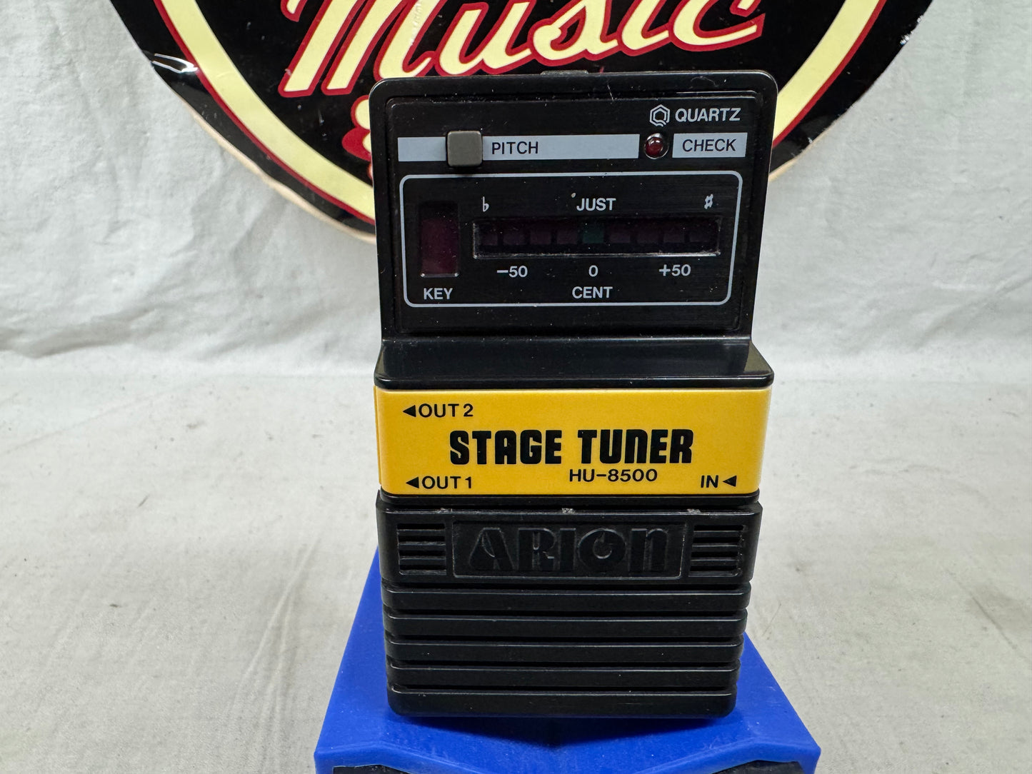 Arion HU-8500 hu8500 Stage Tuner Tuning Pedal - MIJ Made In Japan
