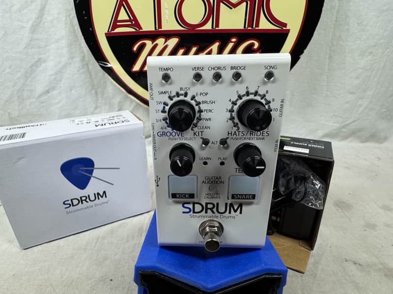 DigiTech SDRUM Strummable Drum Machine Band Creator Pedal with Power Supply + Box - Image 2