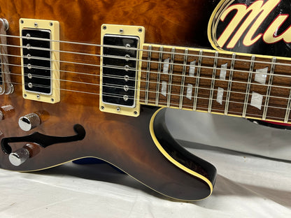 Schecter Diamond Series C-1 E/A HH Semi-Hollow Body Electric Guitar with Hard Case