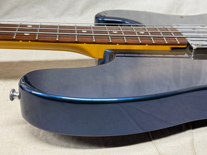 Fender TNB-110SPL TNB SPL J-Craft Thinline Telecaster Bass Special 4-string Semi-Hollowbody Bass 2002 - 2004 - Blue Violet Burst