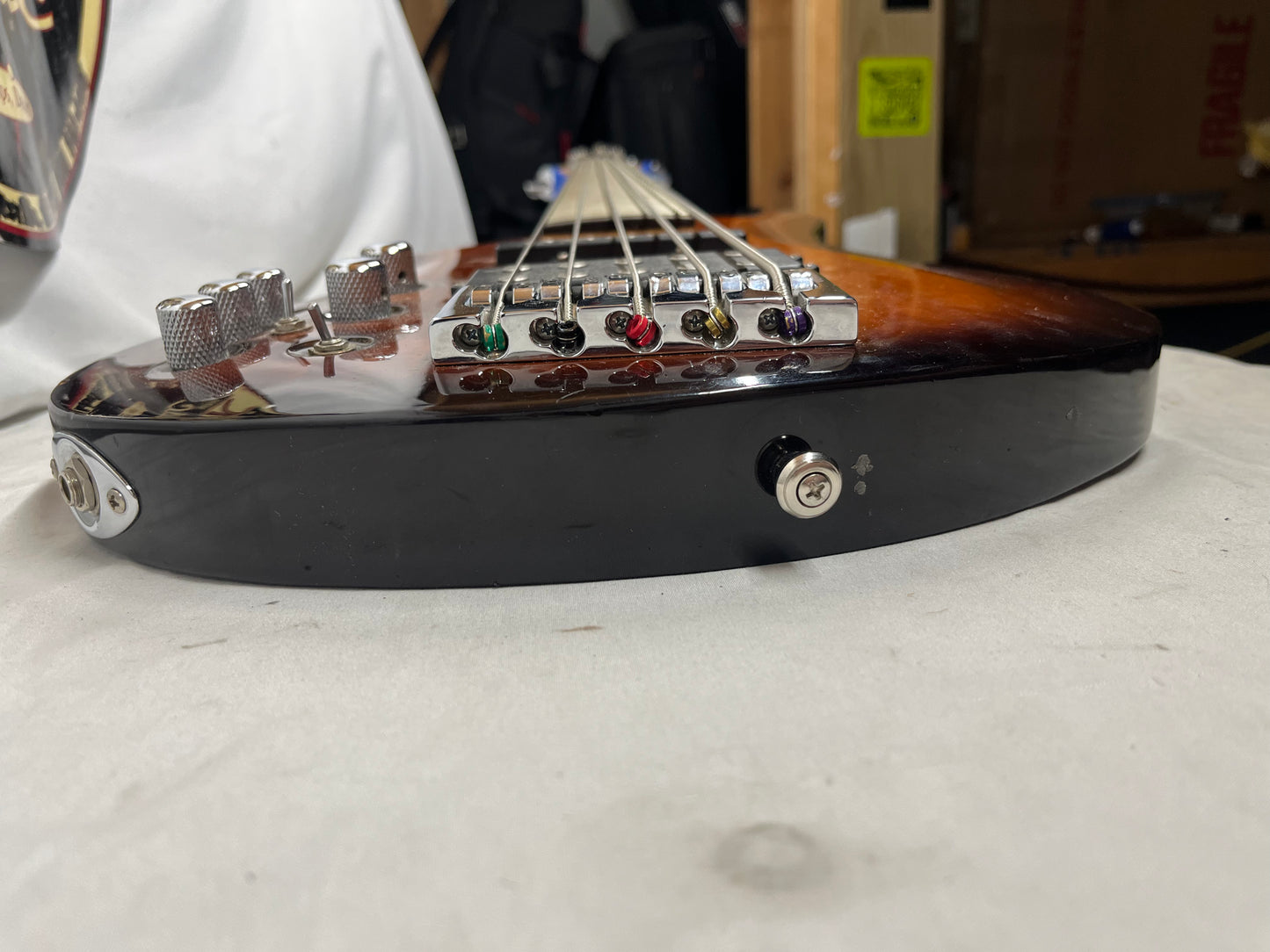 Schecter Diamond Series CV-5 Left-Handed Lefty 5-String Electric Bass