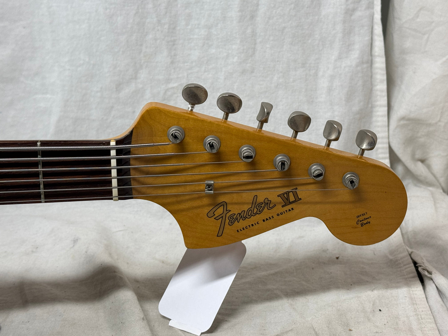Fender Bass VI 6-string Bass with Case - MIJ Made In Japan 1996 - 3-Color Sunburst / Rosewood fingerboard