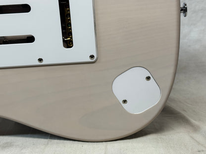 Ibanez Prestige AZ Series AZ2204N-AWD AZ2204 Guitar with Case - MIJ Made In Japan 2023 - Antique White Blonde