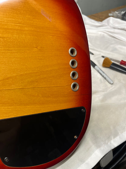 Fender Deluxe Zone 4-String Electric Bass 2001 - Sienna Sunburst
