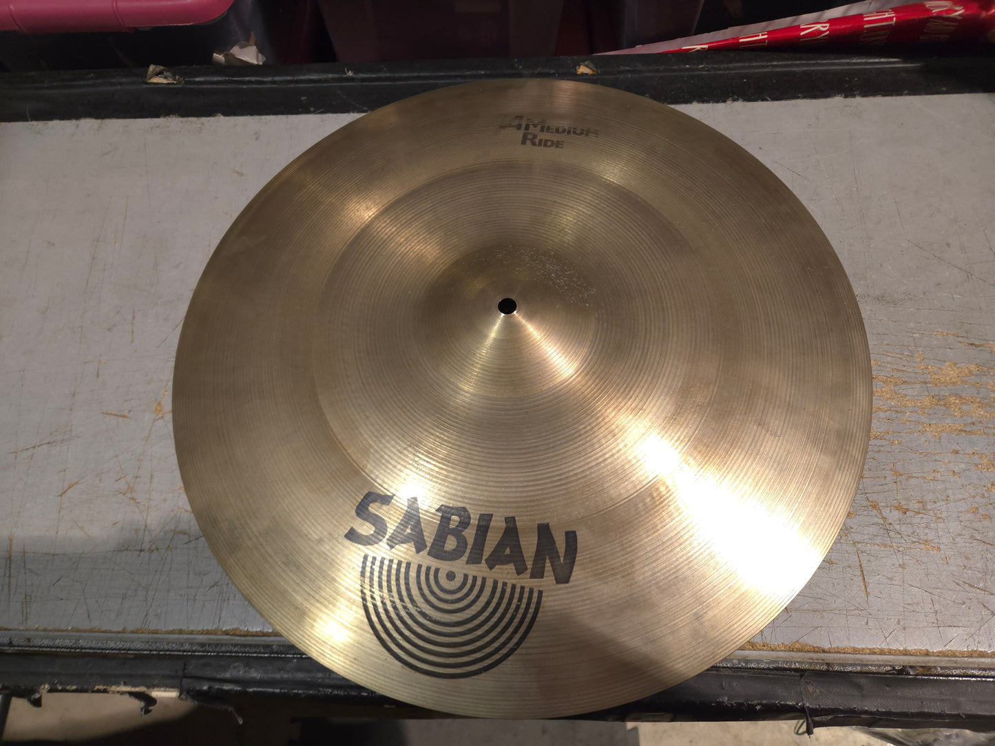 Sabian 20" AA Medium Ride Cymbal 1985 - 2001 - Brilliant