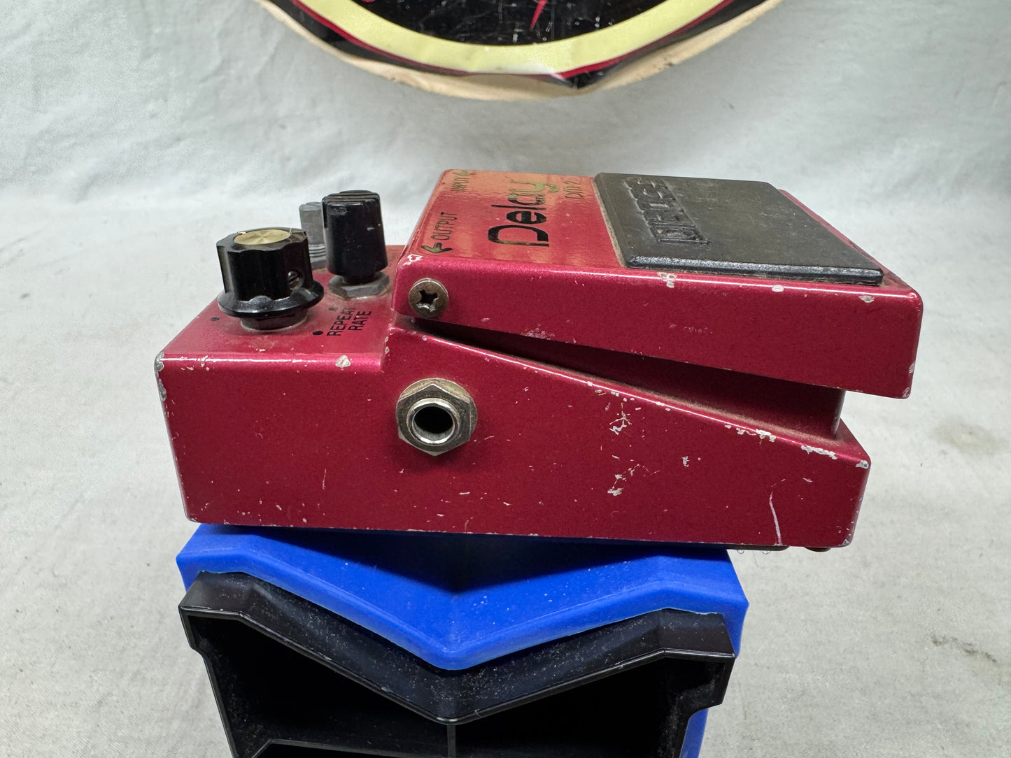 Boss DM-2 dm2 Delay Pedal - missing 1 knob - MIJ Made In Japan / ACA 12-volt power 1982
