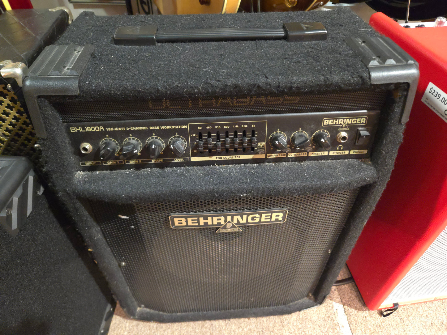 Behringer BXL1800A 180W 1x12" Bass Combo - Local Pickup Only