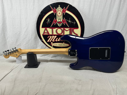 Fender Limited Edition Player Stratocaster HSS Plus Top Guitar 2021 - Blue Burst / Maple neck