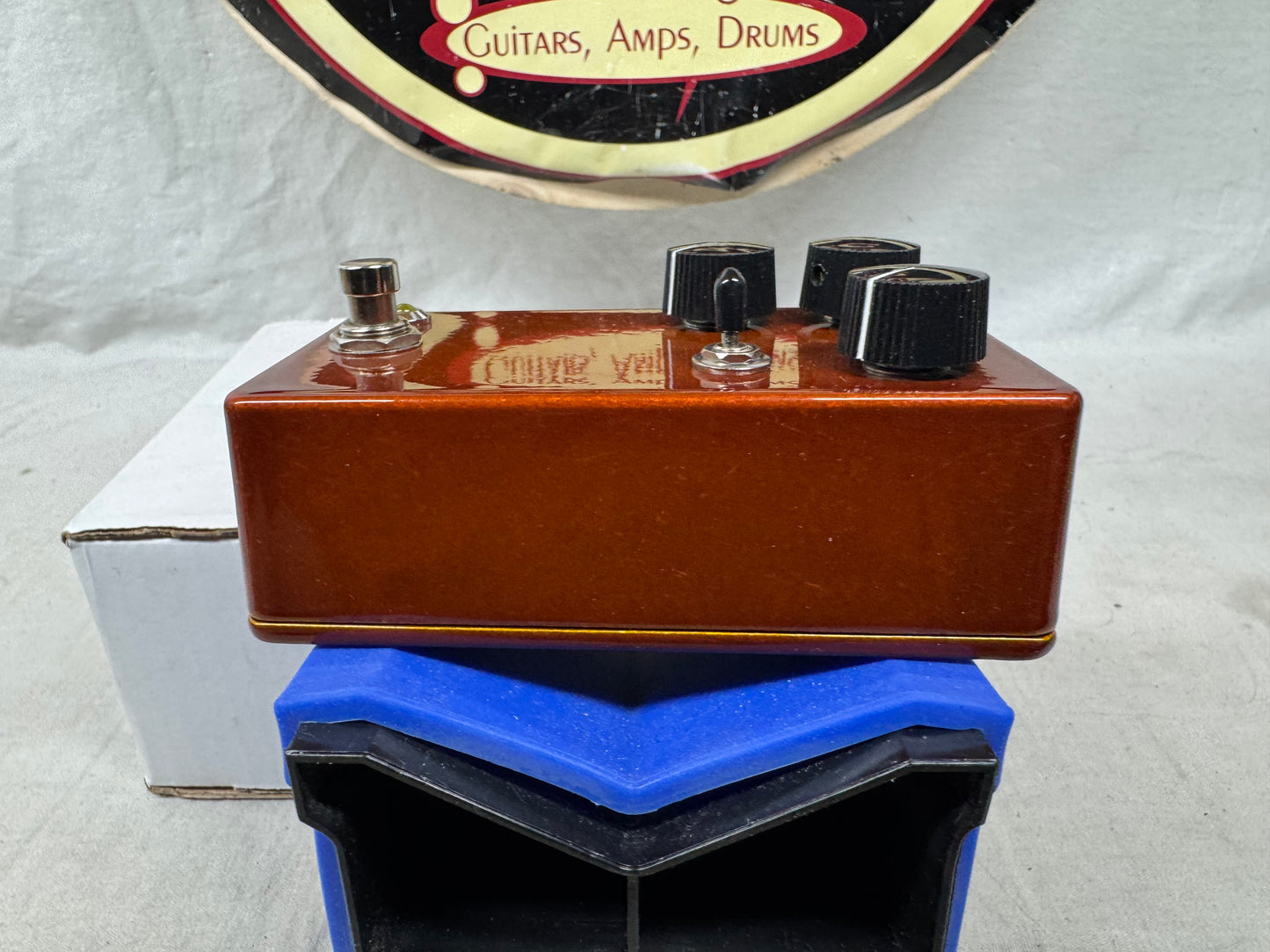 Heritage Effects Aaron Halverson Carne Cabeza De Lujo Premium Head Meat Meathead-style Silicon Fuzz Pedal with Box 2025 - Copper