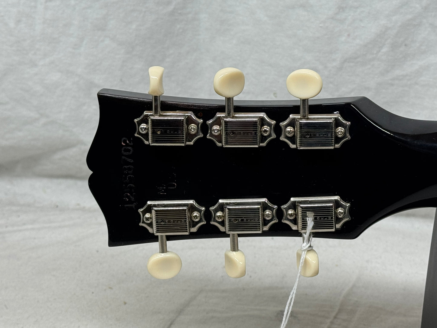 Gibson Memphis ES-235 es235 Thinline Semi-Hollowbody Guitar - modified 2018 - Gloss Ebony / Black - Local Pickup Only
