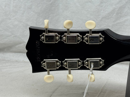 Gibson Memphis ES-235 es235 Thinline Semi-Hollowbody Guitar - modified 2018 - Gloss Ebony / Black - Local Pickup Only