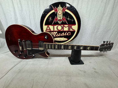 Gibson Les Paul Traditional Pro II 2 Guitar with Case 2012 - modified! - Wine Red