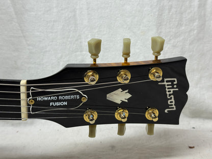 Gibson Howard Roberts Fusion Semi-Hollowbody Guitar with Lollartron pickups + Case - pro headstock repair! 1988