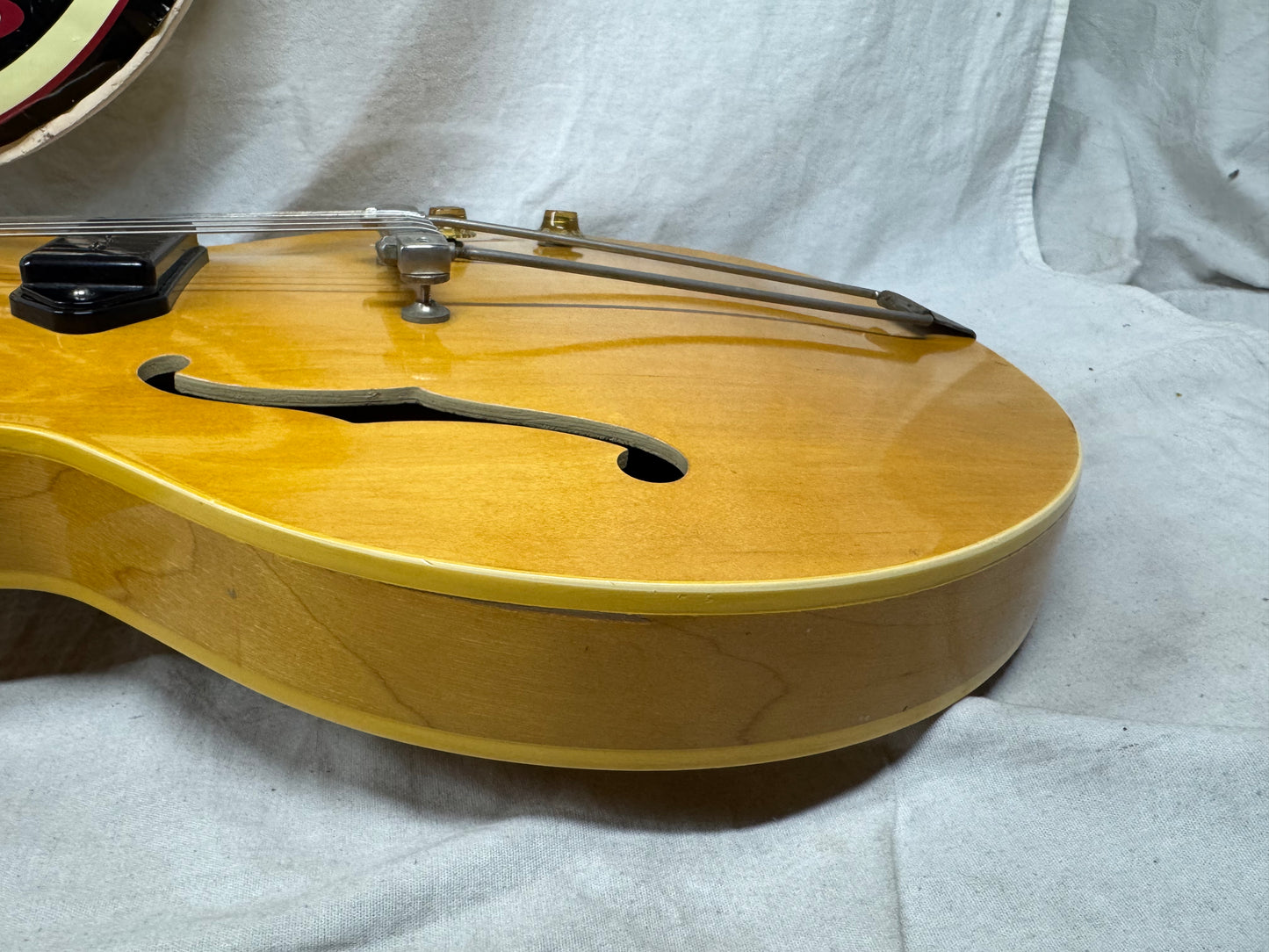 Gibson ES-225T es225t Thinline Hollowbody Singlecut Guitar with Epiphone Case 1957 - Natural - Local Pickup Only