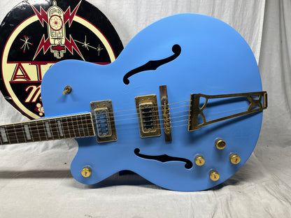 Gretsch G5191 Tim Armstrong Lefty Left-Handed Semi-Hollow Body Electric Guitar -- Spray Painted