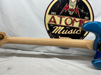 Squier 40th Anniversary 4-String Electric Precision Bass Gold Edition - Lake Placid Blue