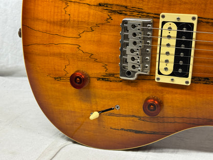 PRS Paul Reed Smith SE Custom 24 Guitar - Limited Edition Exotic Top 2015 - Spalted Maple