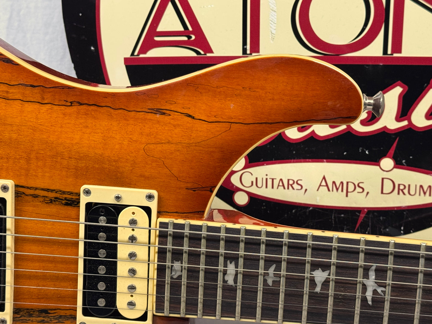 PRS Paul Reed Smith SE Custom 24 Guitar - Limited Edition Exotic Top 2015 - Spalted Maple