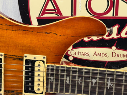 PRS Paul Reed Smith SE Custom 24 Guitar - Limited Edition Exotic Top 2015 - Spalted Maple