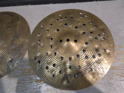 Zildjian 14" K Custom Special Dry Hi-Hat Bottom Dry FX Top Cymbals (Pair)