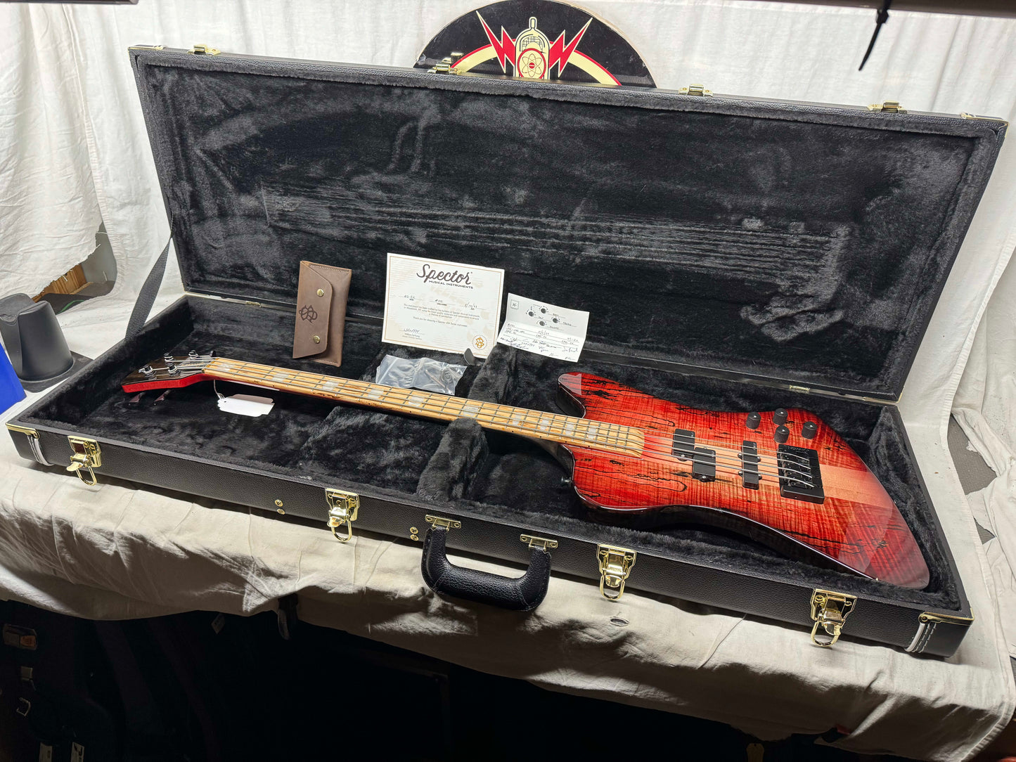 Spector NS-2X NS2X Custom 4-string Bass with Case 2023