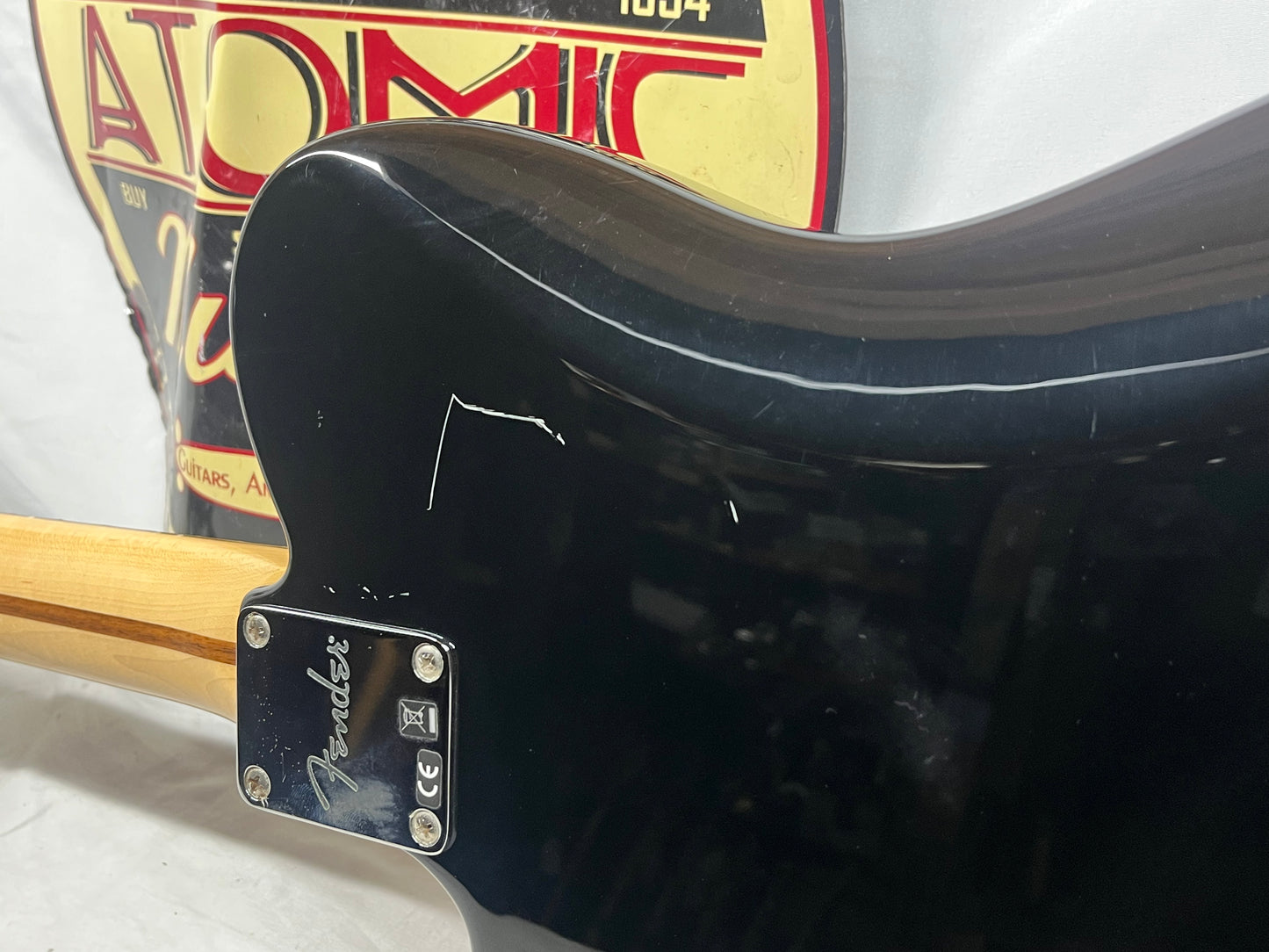 Fender Standard Telecaster tele HH Electric Guitar with Hard Case - Black