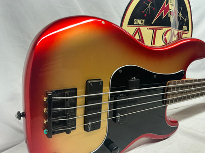 Squier Contemporary Active Precision Bass PH 4-string P-Bass 2022 - Sunset Metallic
