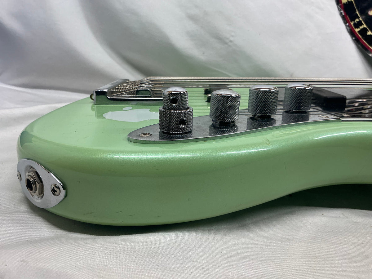 Fender Deluxe Active Jazz Bass V with Pau Ferro Fretboard 2018 - Surf Pearl