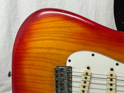 Fender USA Stratocaster Guitar with Case - neck has been re-fin'd / re-fretted / re-shaped 1982