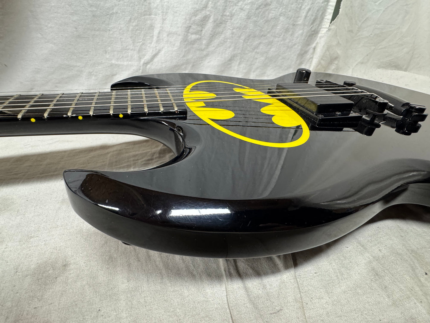 Bolin Batman Guitar - 1989 Limited Edition [30 of 50 ever made!] Batman movie release promotional item