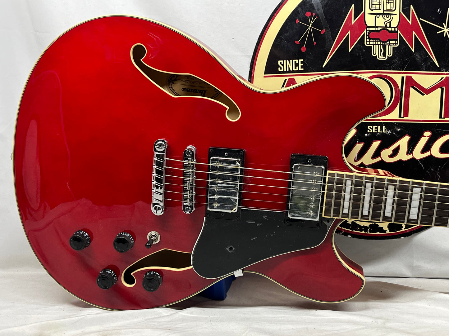 Ibanez Artcore Series AS73-TCD Semi-Hollow Body Electric Guitar - Transparent Cherry Red