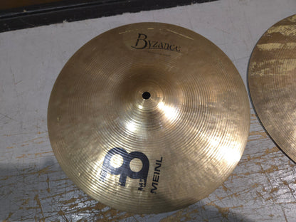 Meinl 13" Byzance Traditional Medium Hi-Hat (Pair) 2001 - Present - Traditional