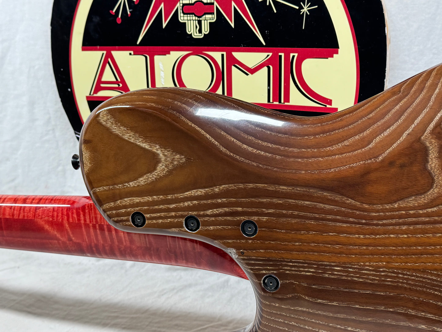 Marco Bass Guitars TFL Singlecut 5-string Bass with John East preamp / handmade Marco pickups