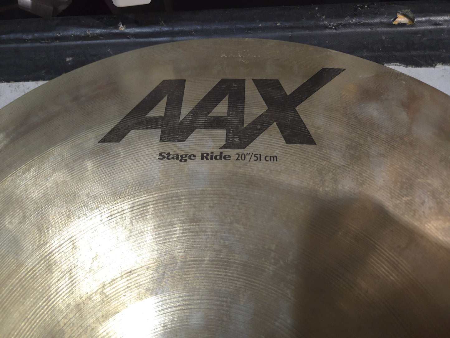 Sabian 20" AAX Stage Ride Cymbal 2002 - 2018 - Natural