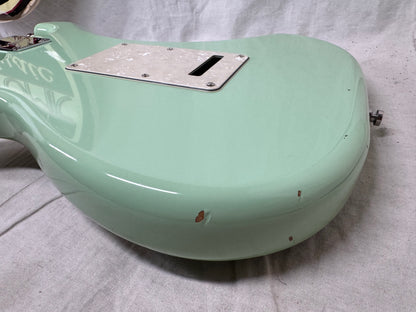 Fender USA Jeff Beck Stratocaster Guitar with Case 2015 - Surf Green / Rosewood fingerboard