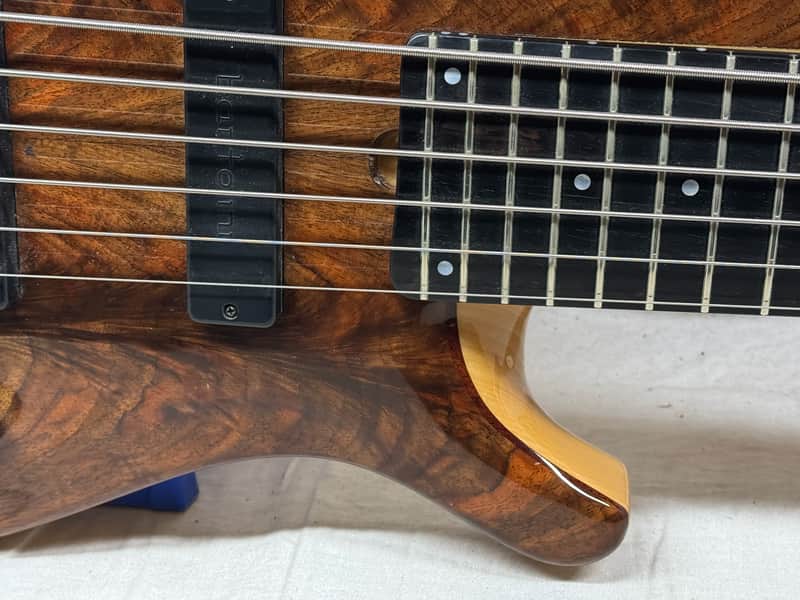 Brubaker K-6B k6b Custom Singlecut 6-string Bass with Case - Image 6