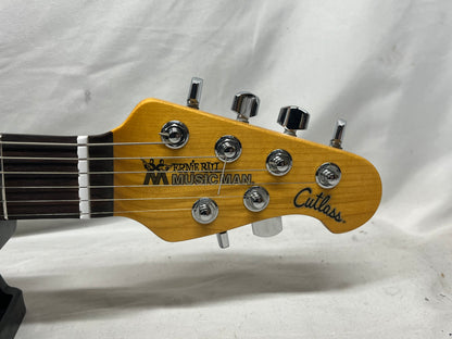 Ernie Ball Music Man Cutlass Doublecut Electric Guitar with Hard Case