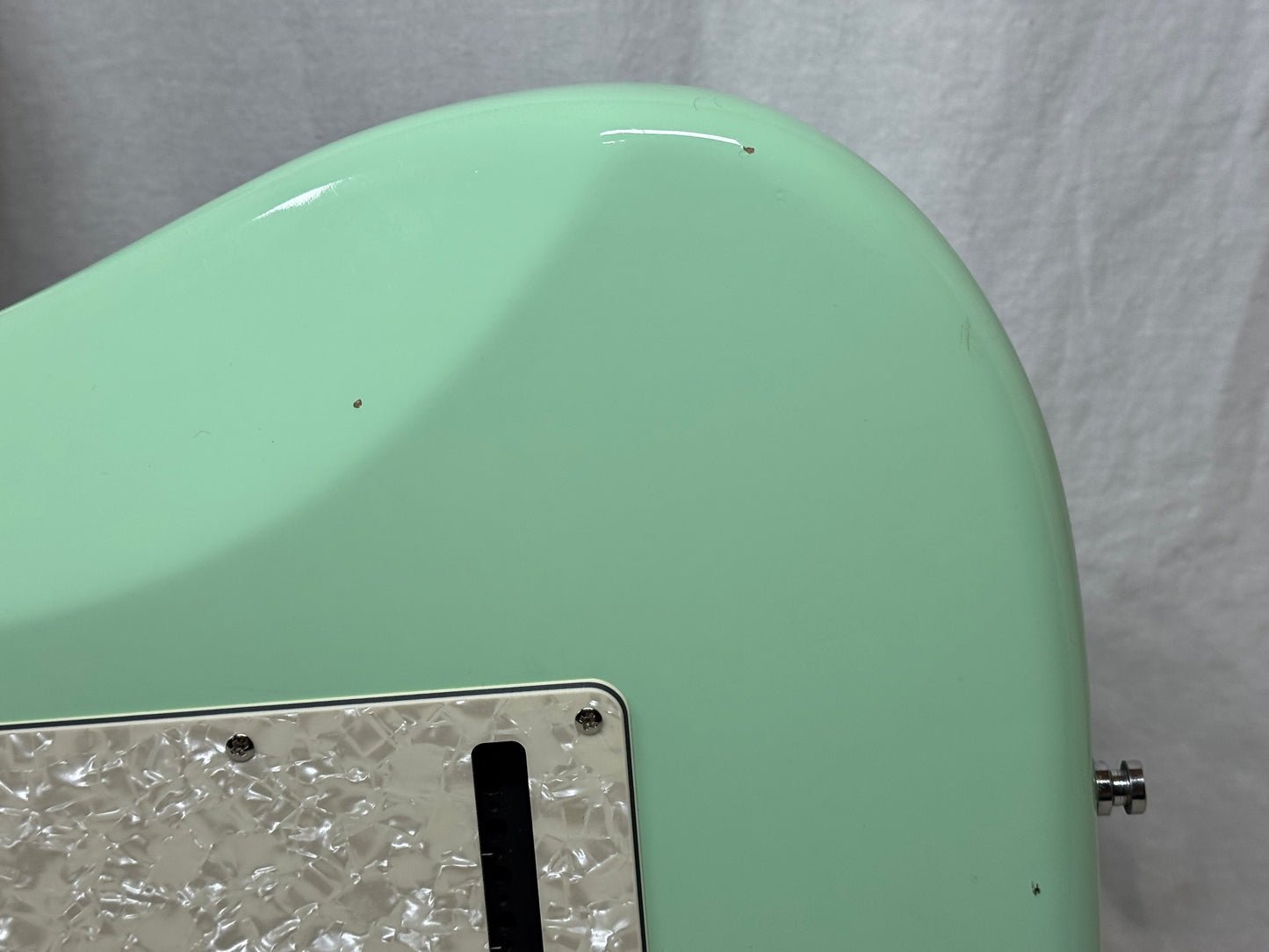 Fender USA Jeff Beck Stratocaster Guitar with Case 2015 - Surf Green / Rosewood fingerboard