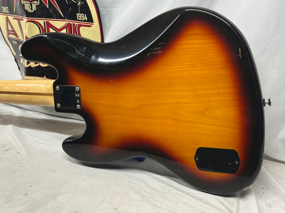 Fender Deluxe Active Jazz Bass V 5-String Electric Bass 2006 - Brown Sunburst