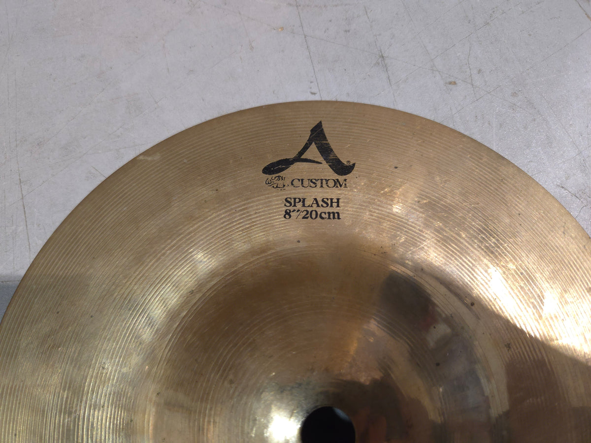 Zildjian 8" A Custom Splash Cymbal 1993 - Present - Brilliant