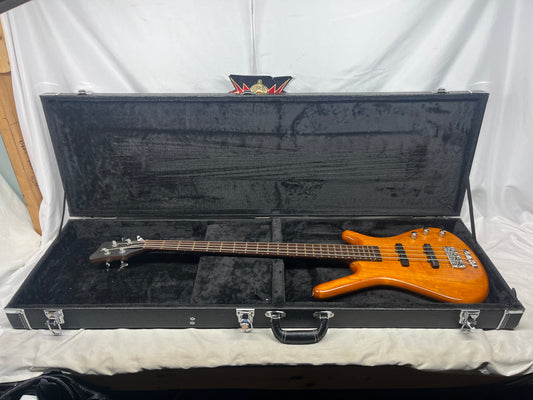 Warwick Corvette Standard 4-String Electric Bass - Babinga Neck 1996 with Hard Case