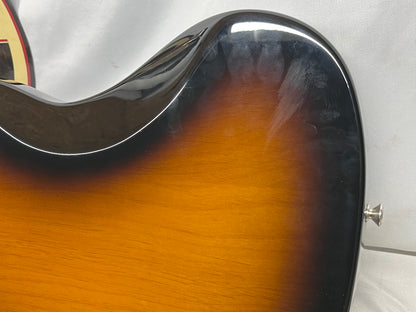 Fender Pawn Shop Reverse Jaguar 4-String Electric Bass MIM - Made in Mexico - 2-Color Sunburst
