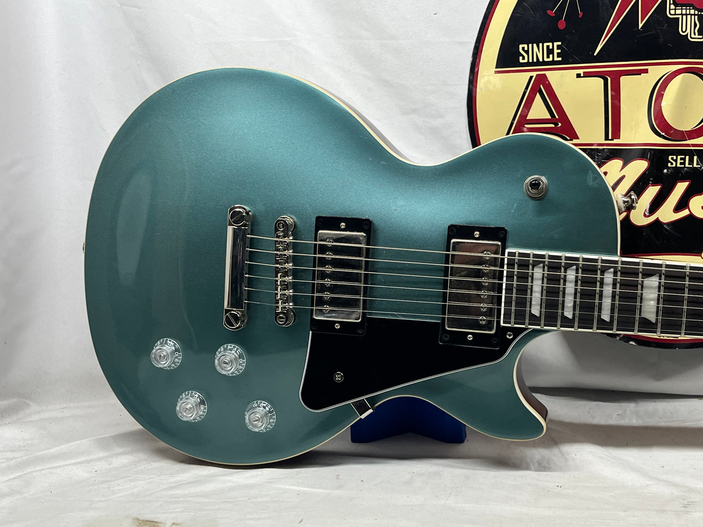 Epiphone Les Paul Modern Singlecut Electric Guitar - Faded Pelham Blue