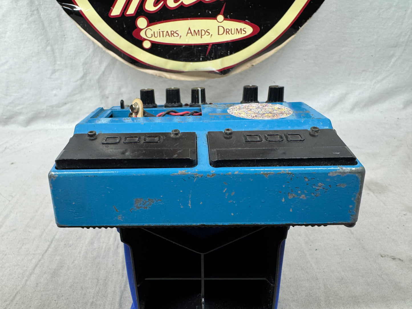 DOD PDS-1002 pds1002 2 Two Second Delay Pedal - missing battery cover