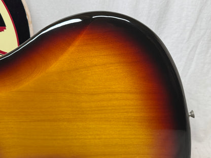 Fender Bass VI 6-string Bass with Case - MIJ Made In Japan 1996 - 3-Color Sunburst / Rosewood fingerboard
