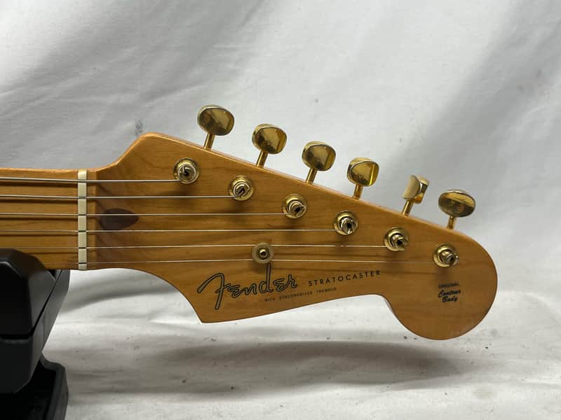 Fender 50th Anniversary Golden Stratocaster Strat Electric Guitar - Image 7